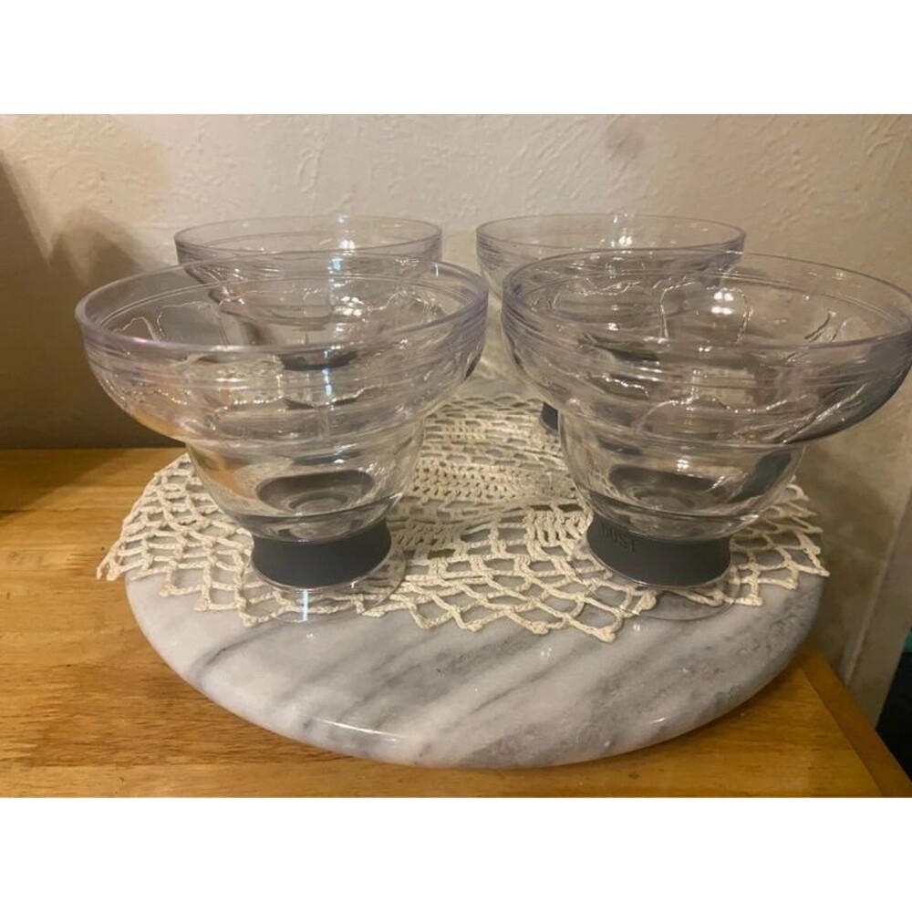 Host Freeze Margarita Glasses - Grey Set of 4
